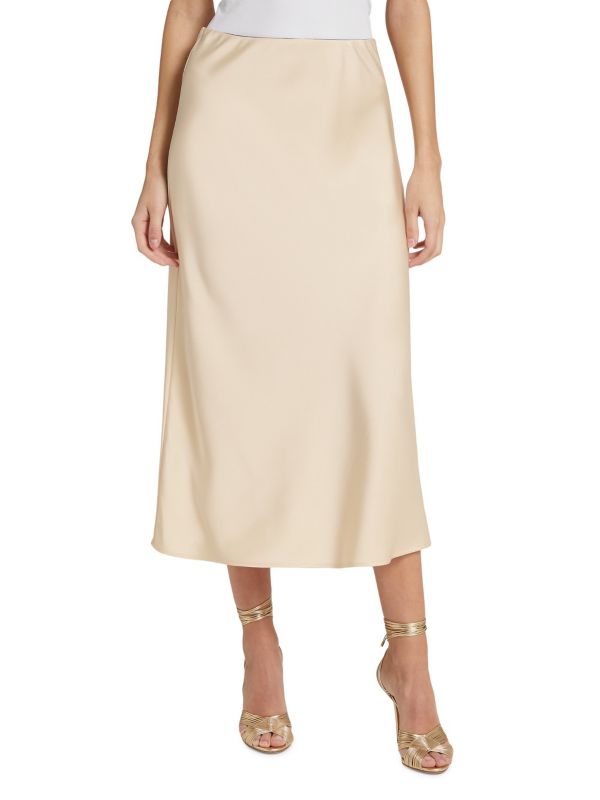 Ann Bias-Cut Midi-Skirt If Only Studio