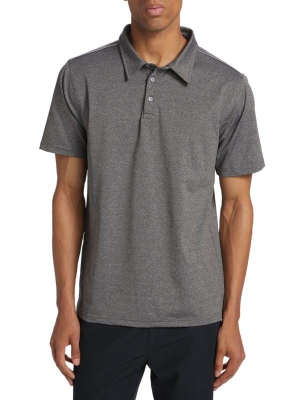 Slim-Fit Active Polo Shirt Saks Fifth Avenue