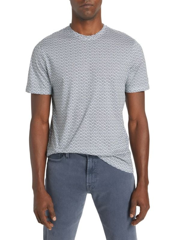 Slim-Fit Shell Crewneck T-Shirt Saks Fifth Avenue