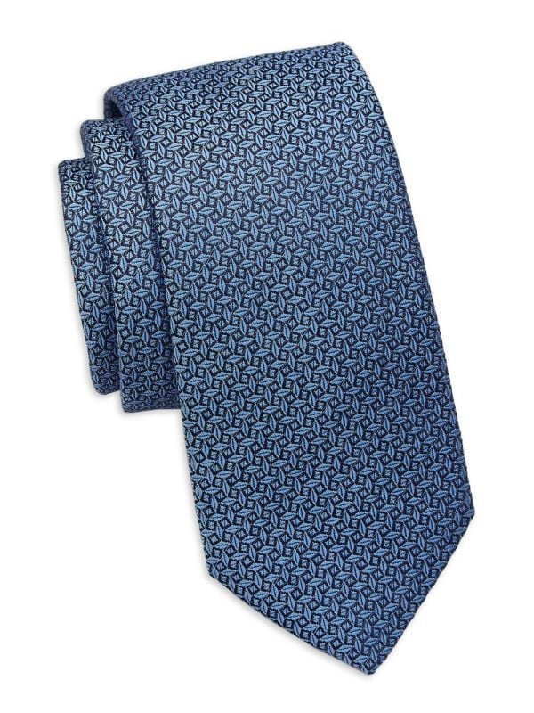 Geometric Print Tie Saks Fifth Avenue