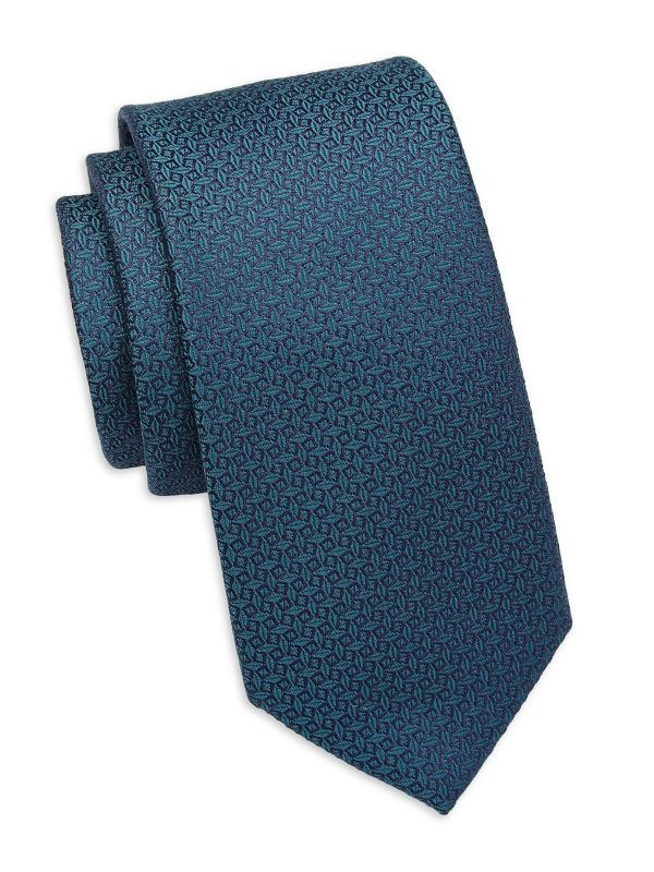 Geometric Print Tie Saks Fifth Avenue