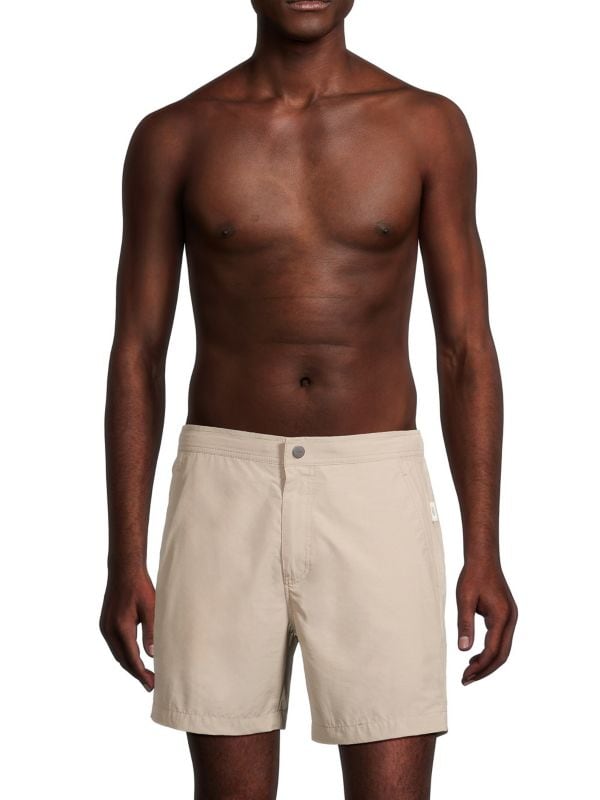 Calder 6E Cotton-Blend Swim Shorts Onia