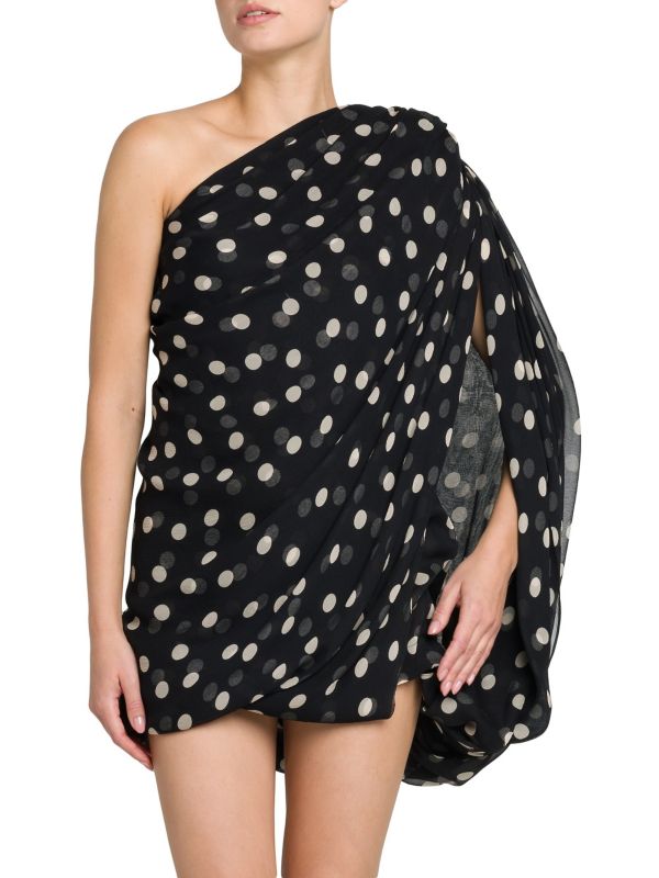 Silk Polka-Dot Minidress Stella McCartney