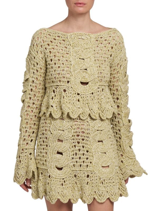 Crochet Crop Top Etro