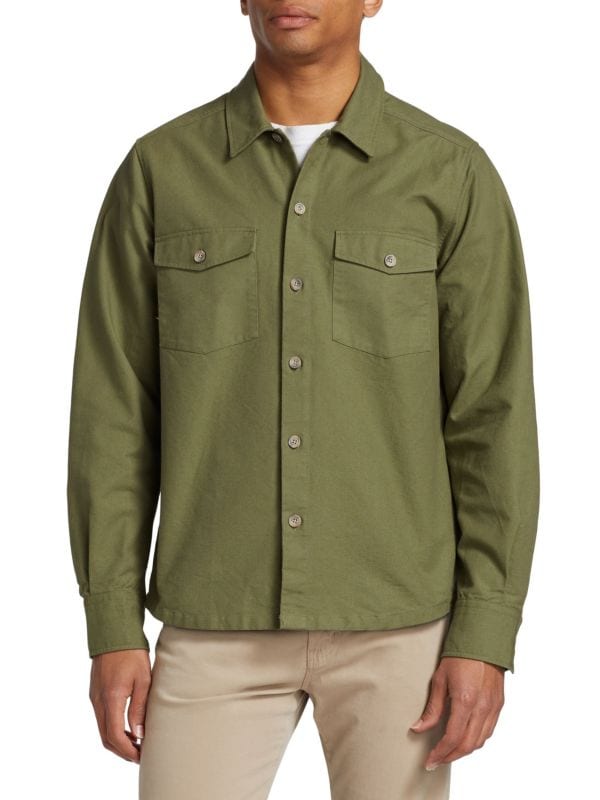 COLLECTION Canvas Over Shirt Saks Fifth Avenue