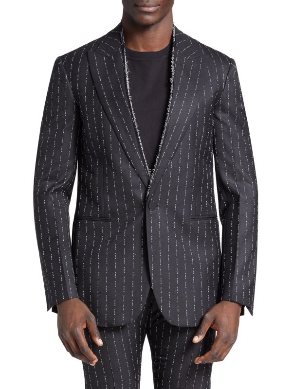 Pinstripe Wool Blazer 1017 Alyx 9SM