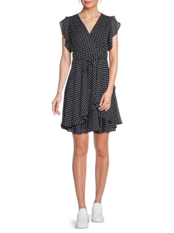 Polka Dot Ruffle Dress Tommy Hilfiger