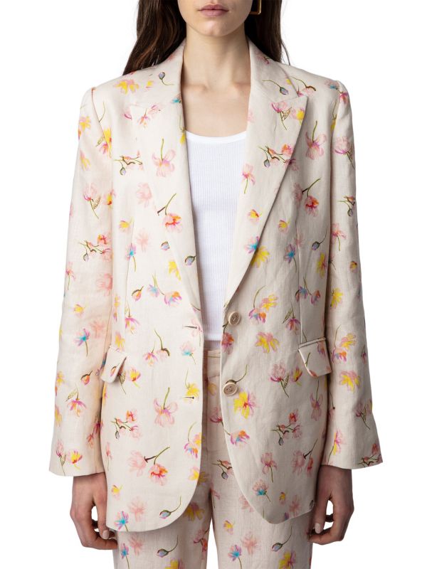 Courtney Linen Blazer Zadig & Voltaire