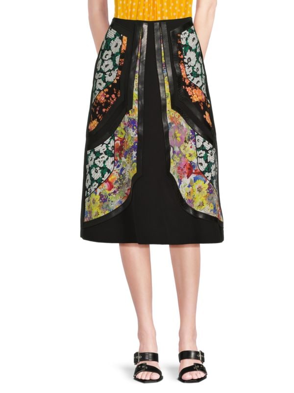 Floral Wool Skirt Stella McCartney