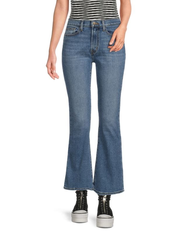 Blair High-Rise Boot-Cut Jeans Hudson Jeans