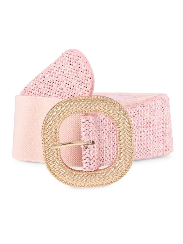 Breezy Flex Elastic Braided Belt Area Stars