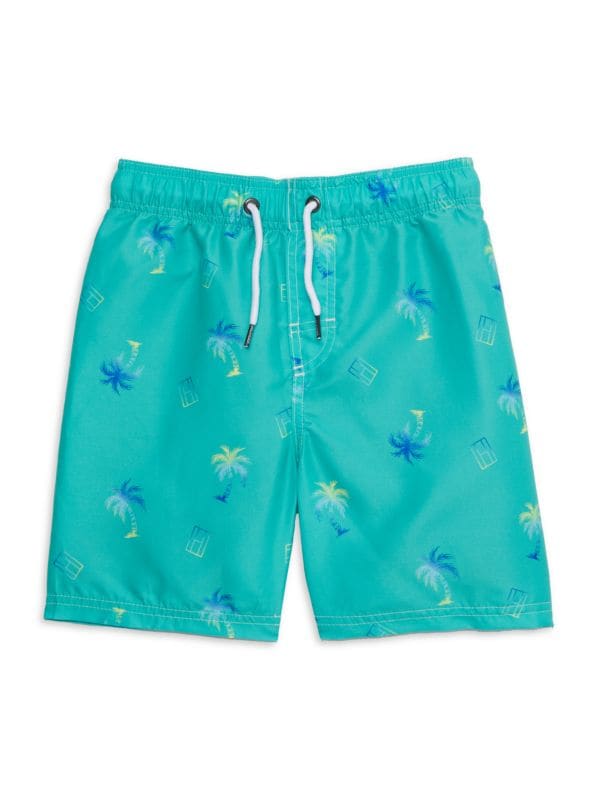 Boy's Palm Swim Trunks Tommy Hilfiger