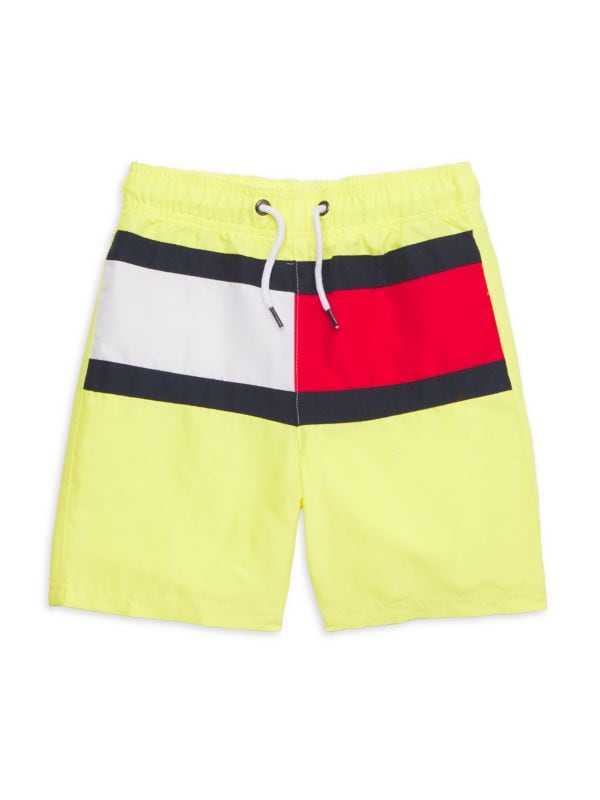 Boy's Graphic Drawstring Swim Shorts Tommy Hilfiger