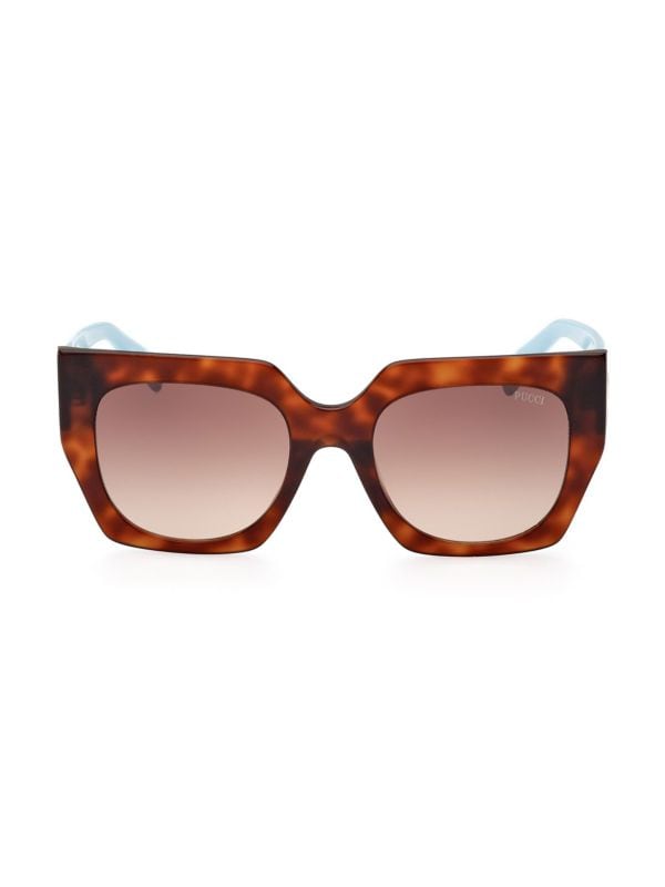 52MM Square Sunglasses Pucci