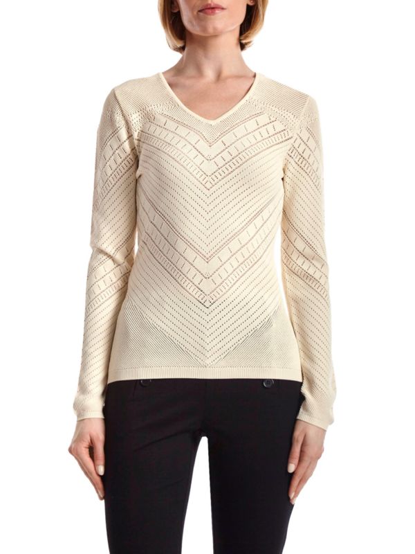 The Consideration Chevron-Knit Sweater Capsule 121