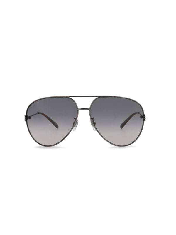 62MM Aviator Sunglasses Gucci