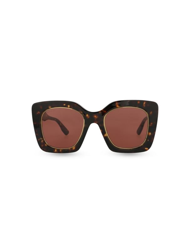 51MM Butterfly Sunglasses Gucci