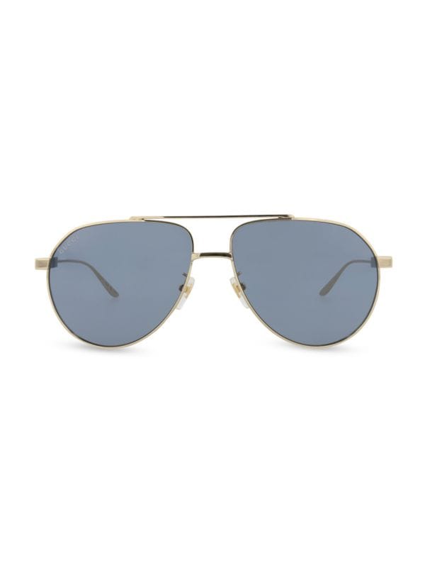 61MM Aviator Sunglasses Gucci