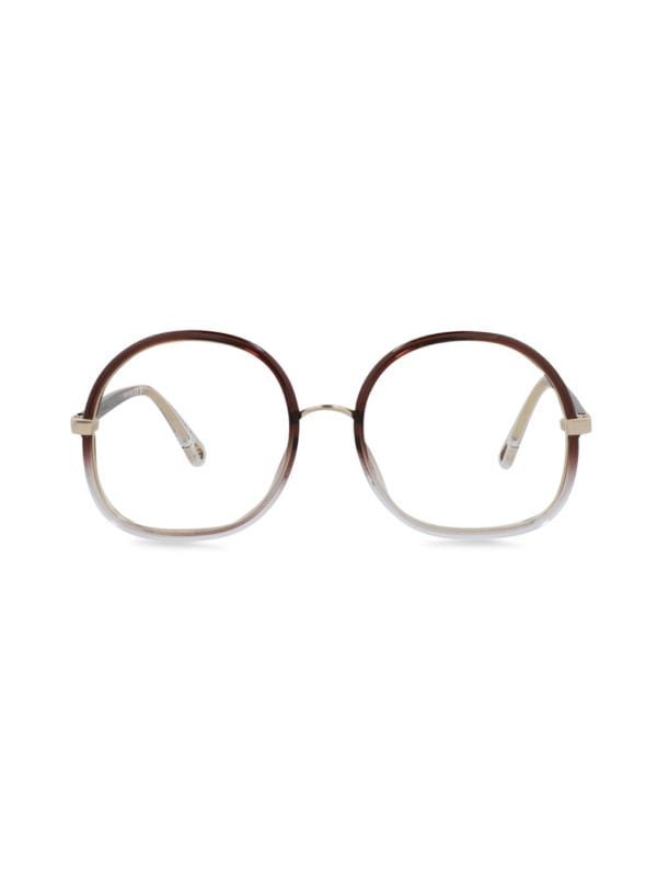 55MM Round Eyeglasses Chloe