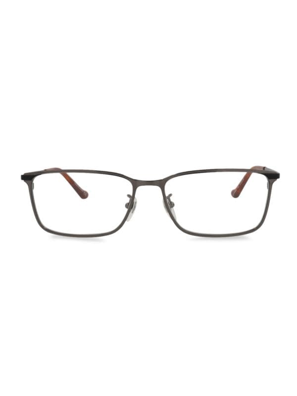 57MM Rectangular Optical Glasses Gucci