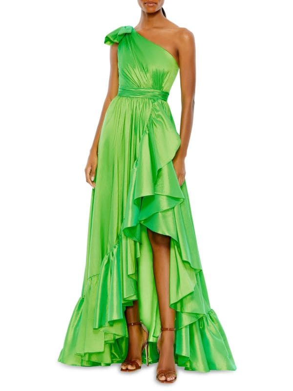 Ruffle Gown Mac Duggal