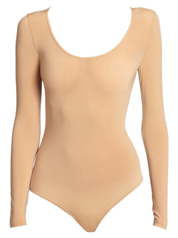 Buenos Aires Semi-Sheer Thong Bodysuit Wolford