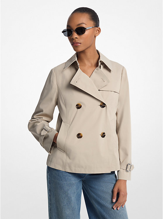 Cropped Trench Coat Michael Kors