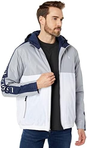 U.S. Polo Assn. USPA Polar Fleece Jacket Vapor Grey 2XL U.S. Polo Assn.