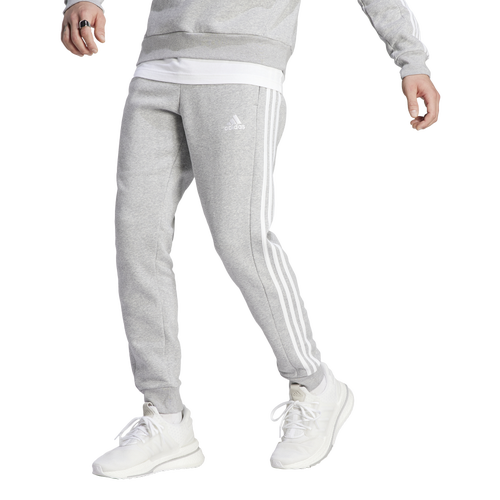 adidas Essentials 3-Stripes Fleece Tapered Cuff Pants Adidas