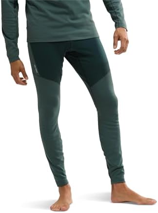 Arc'teryx Rho Hybrid Bottoms for Men - Stretchy Phasic AR II Fabric - Merino Wool Panels - FCO DWR Finish Arc"teryx