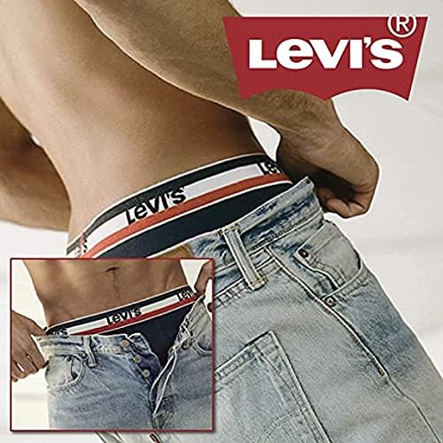 Levi's Mens Boxer Briefs Breathable Cotton Underwear for Men Pack of 6 Levi"s