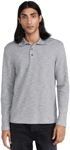 Vince Men's Sunfaded Thermal Polo Vince