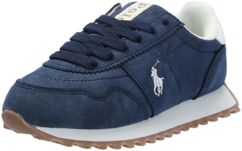 POLO RALPH LAUREN Boy's Trainer 89 PP (Litte Kid) Sneaker, Multi Ombre/WHT, 13 Little Polo Ralph Lauren