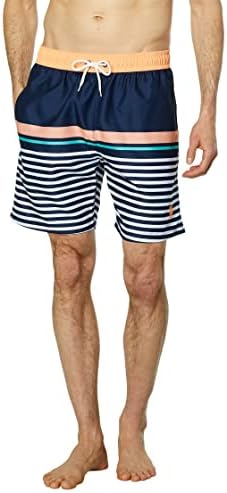 U.S. Polo Assn. Stripe Swim Shorts Classic Navy XL U.S. Polo Assn.