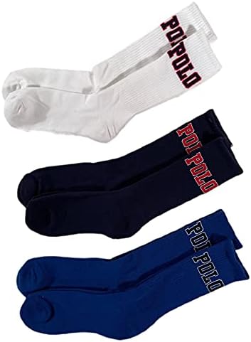 Ralph by Ralph Lauren Men'S Polo 3 Pack Sport Athletic Socks(White,Navy,Blue), One Size (ZP821425PKN) Ralph Lauren