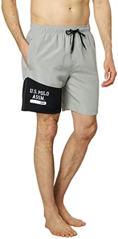 U.S. Polo Assn. USPA Color-Block Swim Shorts U.S. Polo Assn.