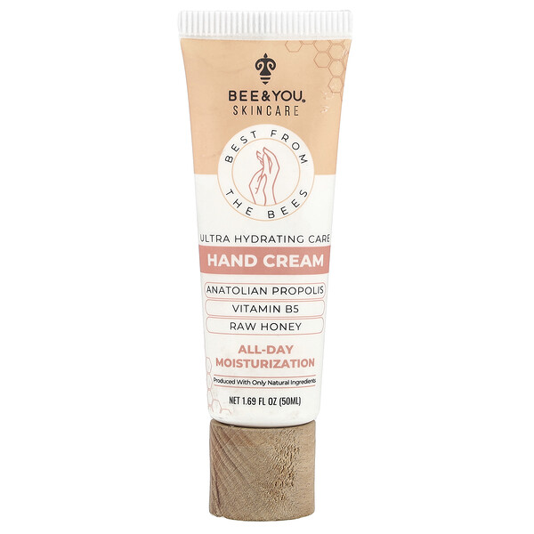 Ultra Hydrating Care Hand Cream , 1.69 fl oz (50 ml) Bee & You