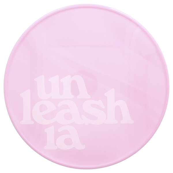 Don't Touch Glass Pink Cushion, SPF 50+/PA++++, 21N Hyaline, 0.52 oz (15 g) Unleashia