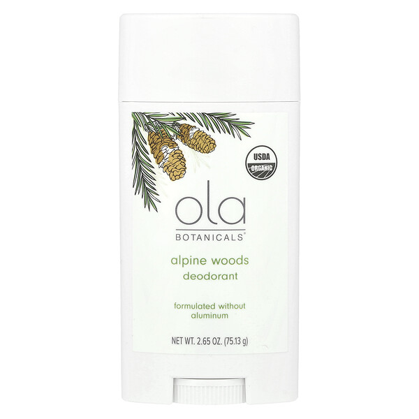 Ola Botanicals® Deodorant, Alpine Woods, 2.65 oz (75.13 g) Dr. Mercola