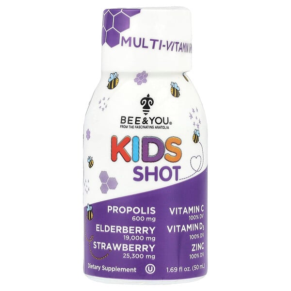 Kids Shot , 1.69 fl oz (50 ml) Bee & You