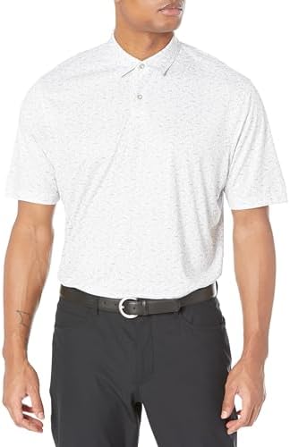 Greg Norman Collection Men's Shark Sketch Polo Greg Norman