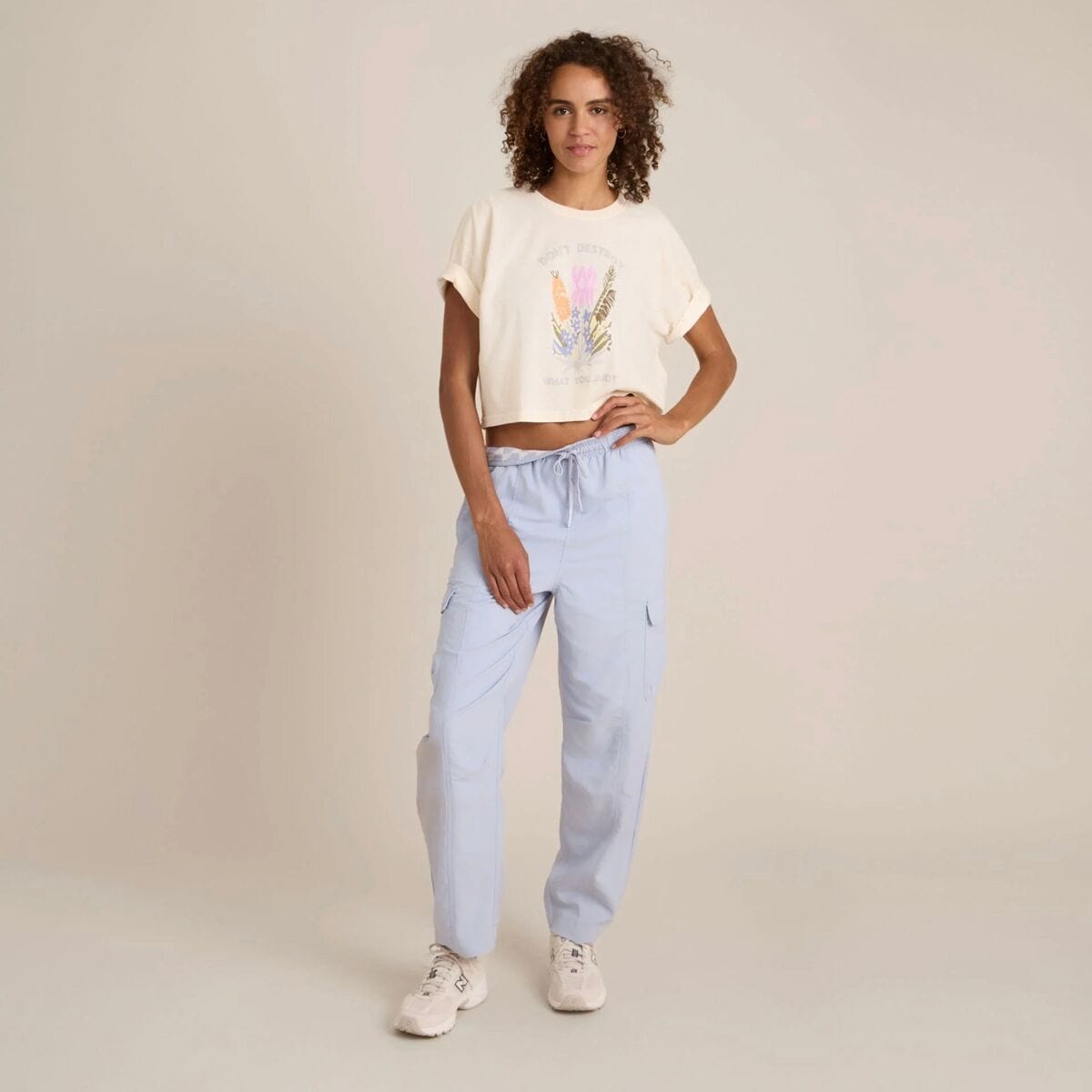 Nature Cropped Boxy Shirt Roark