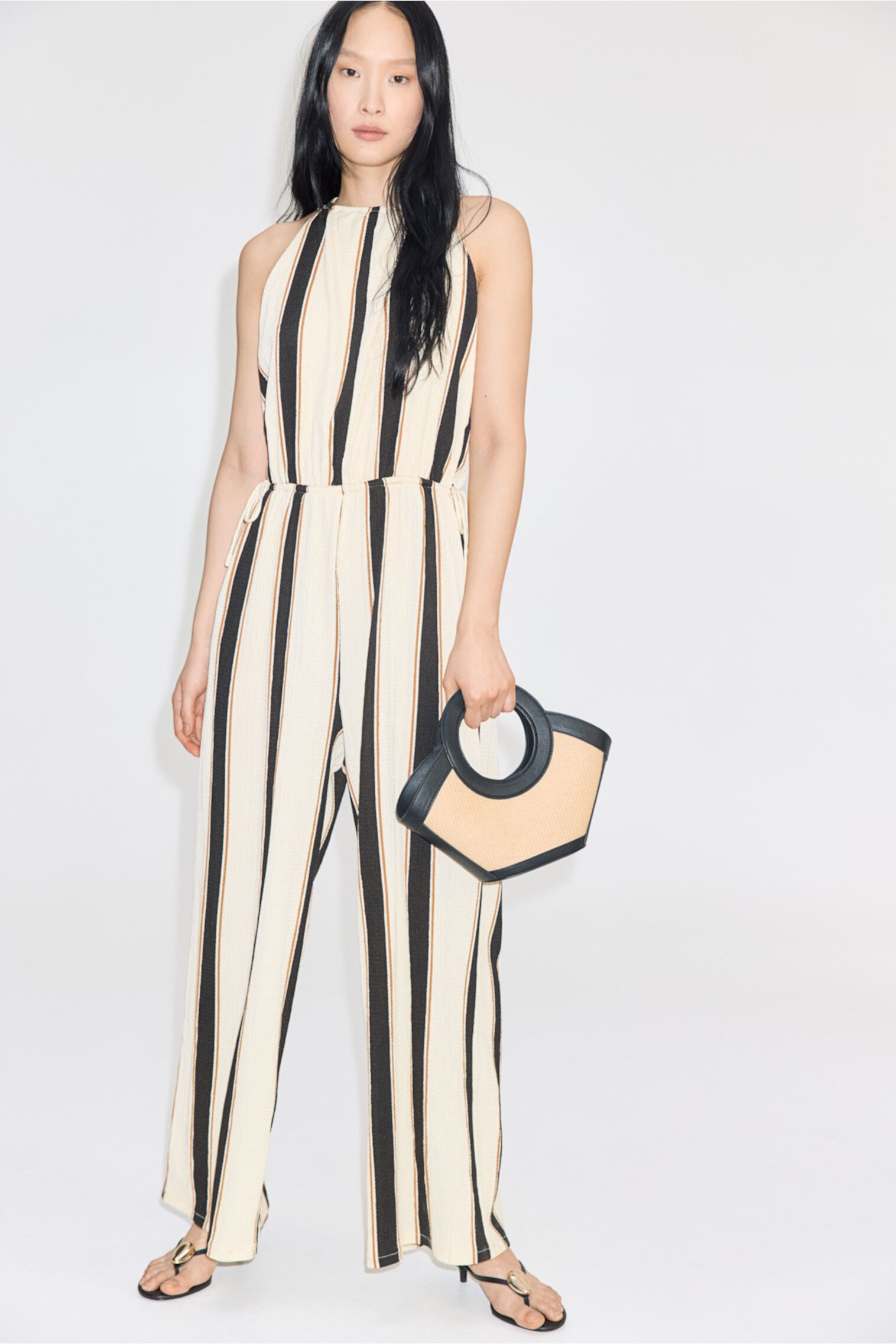 Textured Jersey Jumpsuit H&M