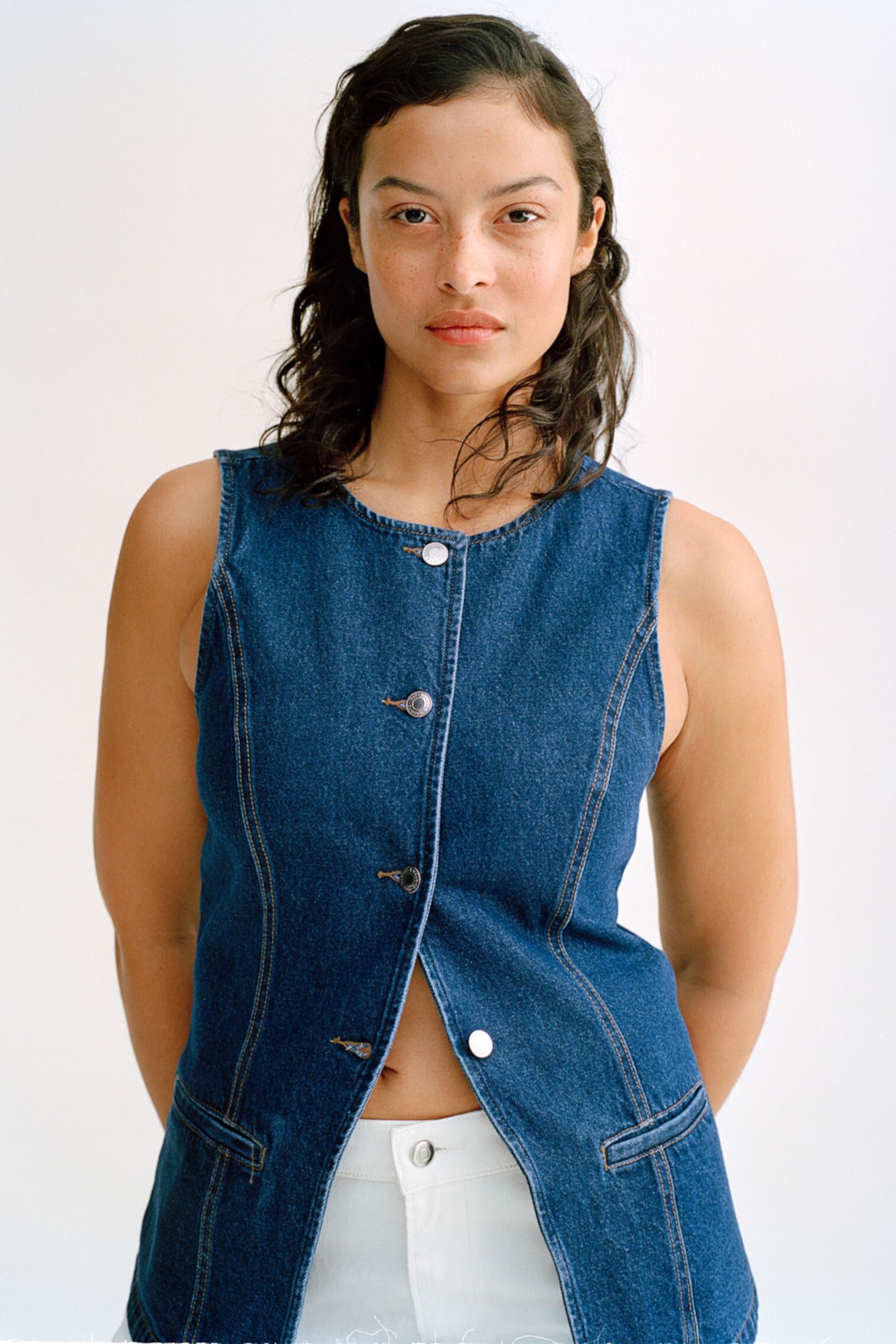 Denim Vest H&M