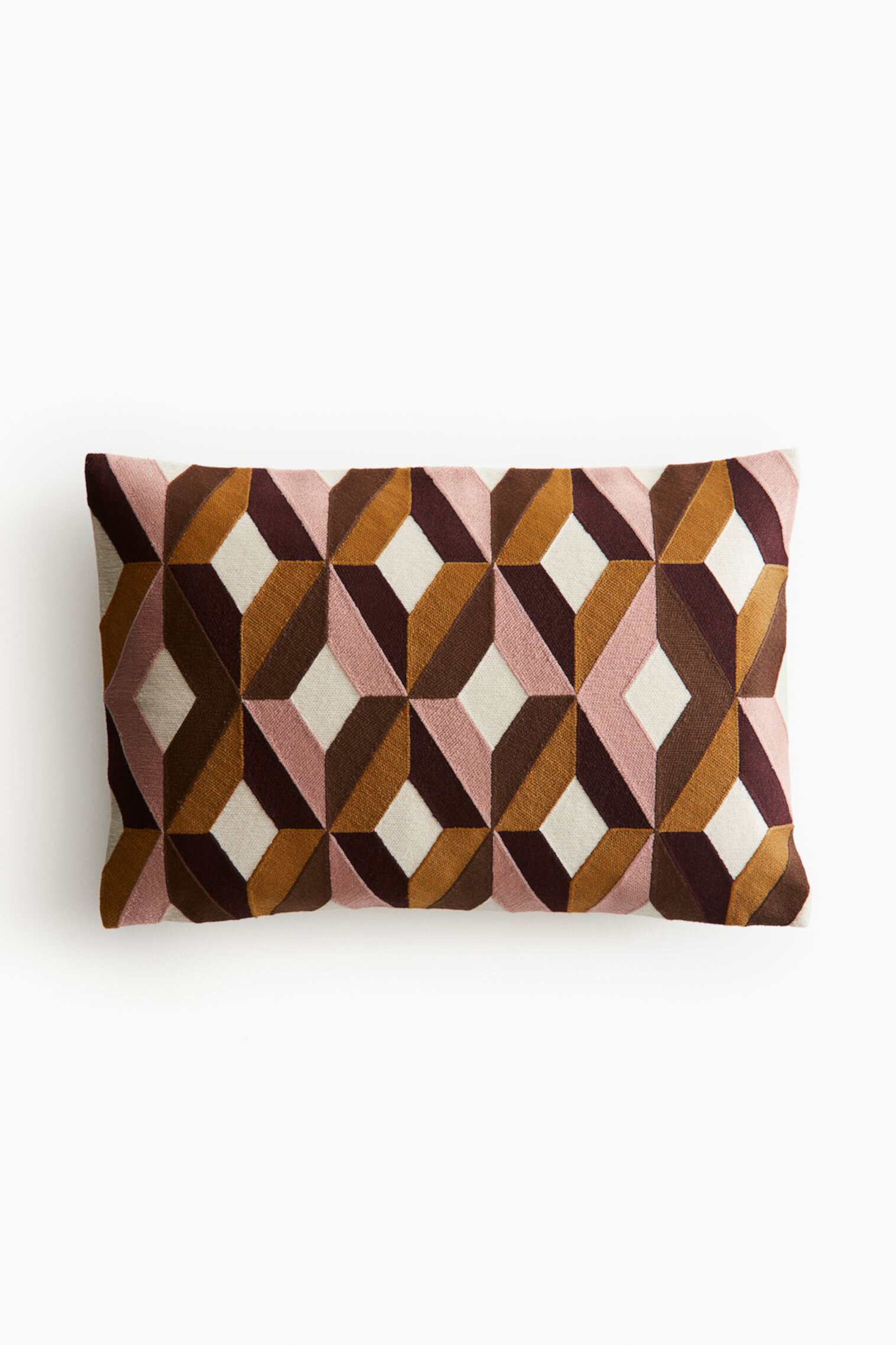 Canvas Patchwork Cushion Cover H&M