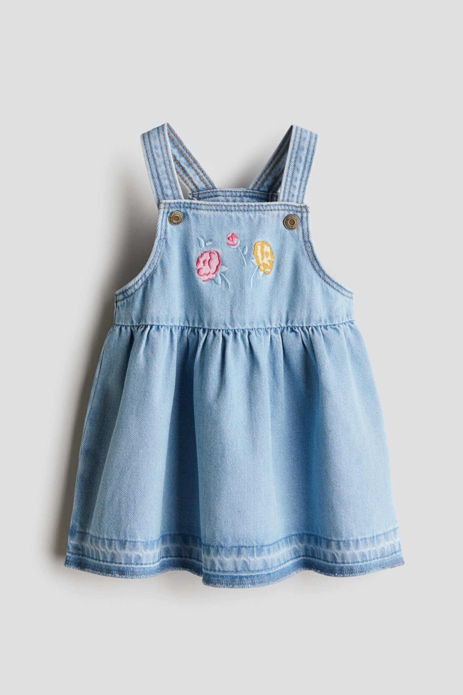 Denim Overall Dress H&M