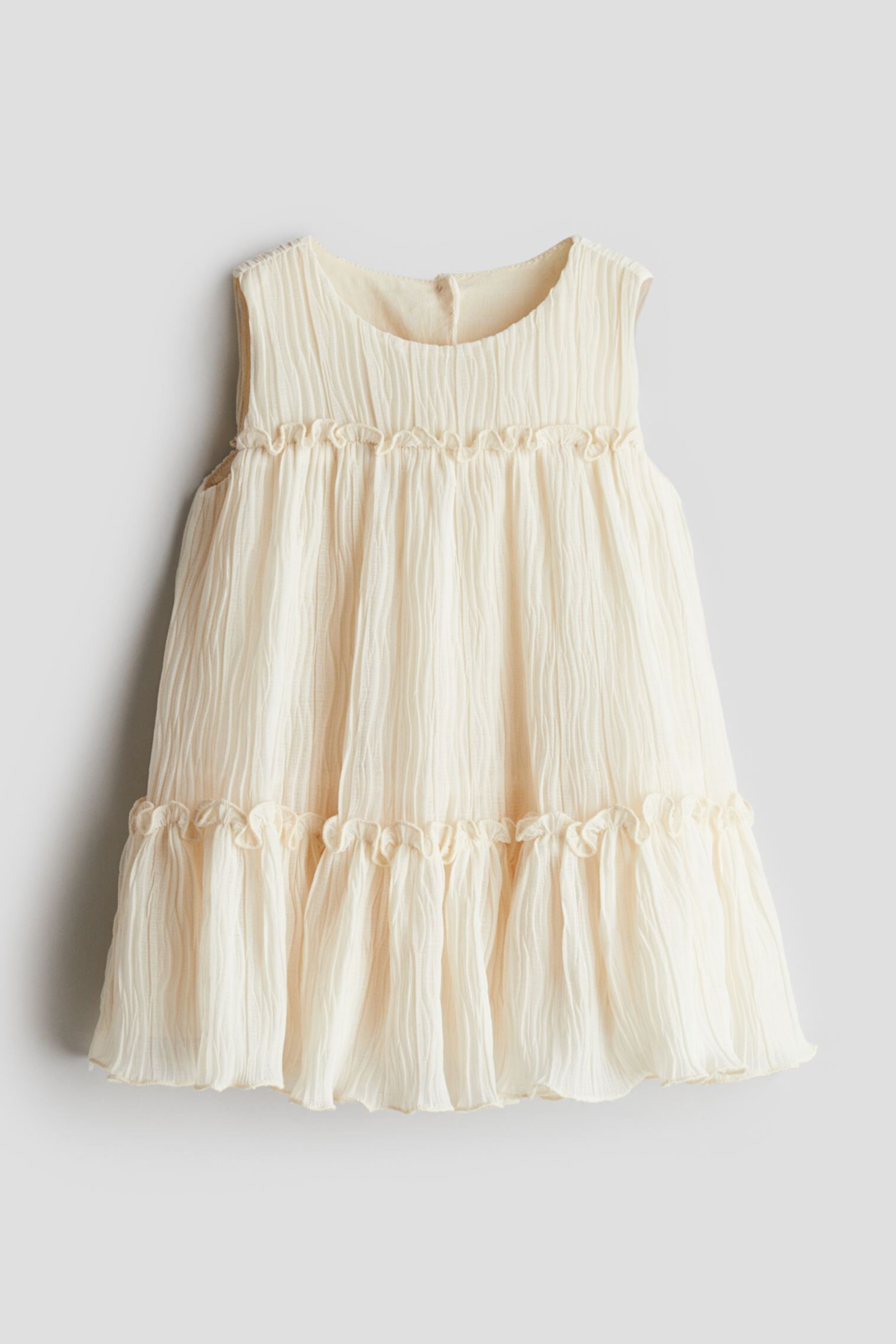 Crinkled chiffon dress H&M