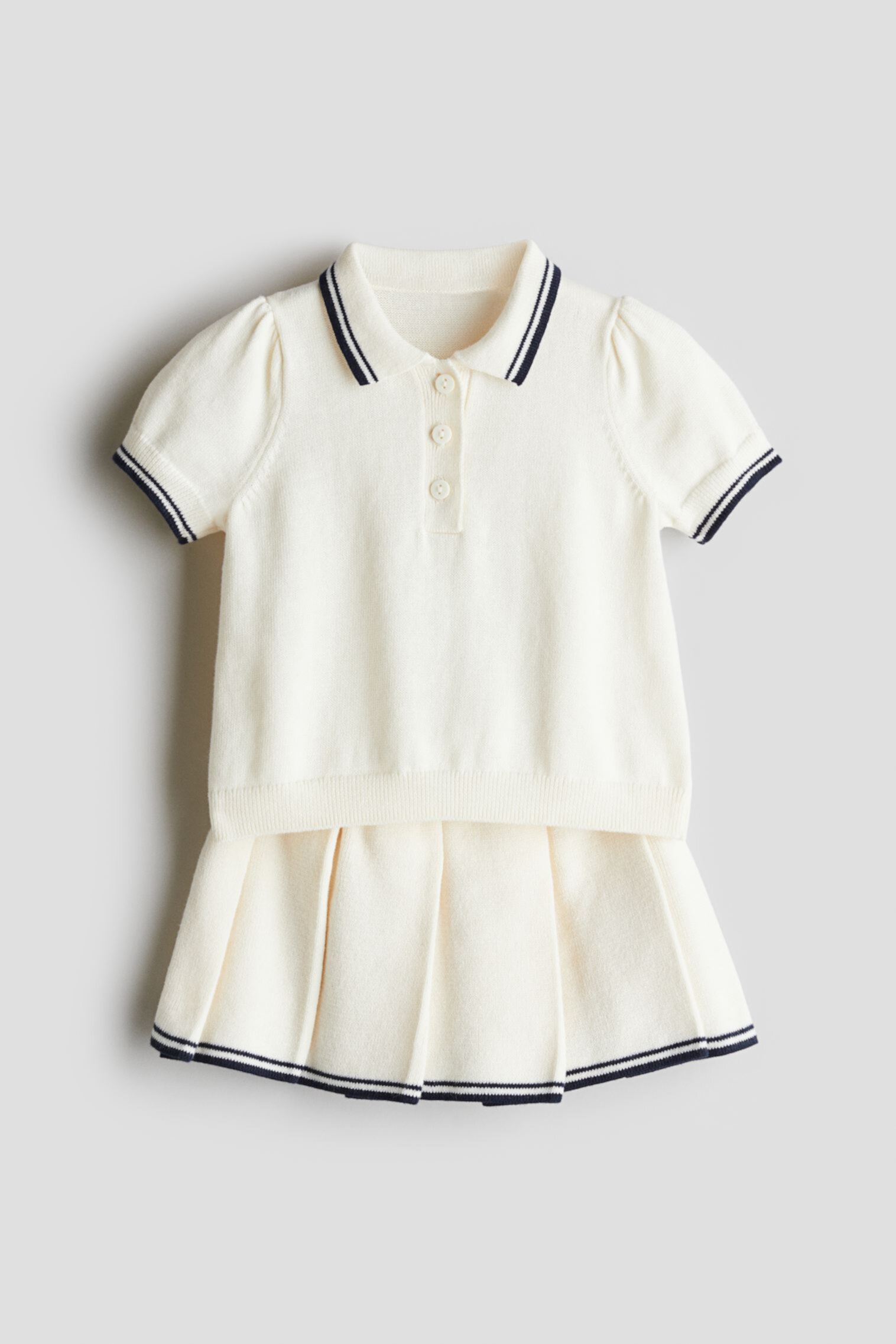 2-piece Knit Cotton Set H&M