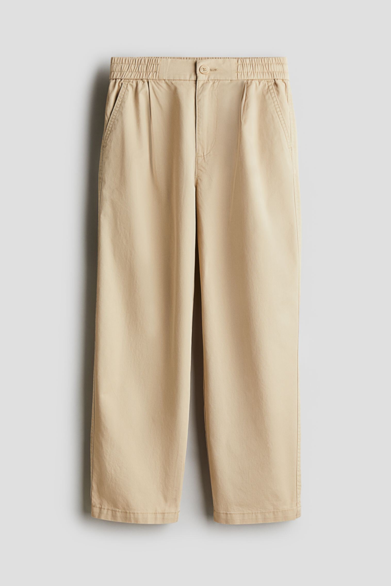 Loose-Fit Cotton Chinos H&M