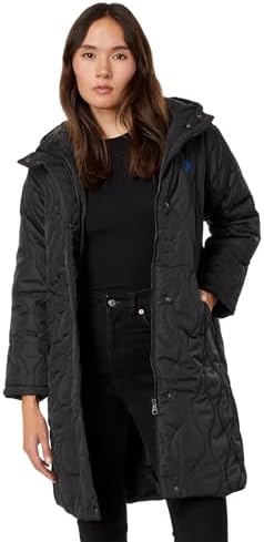 U.S. Polo Assn. Long Hooded Quilted Duster Jacket U.S. Polo Assn.